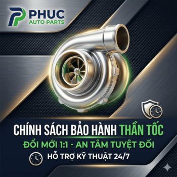 MUA PHỤ TÙNG Ô TÔ SỢ NHẤT LỖI KHÔNG ĐƯỢC ĐỔI? XEM NGAY CHÍNH SÁCH BẢO HÀNH "THẦN TỐC" TẠI PHUC AUTO PARTS