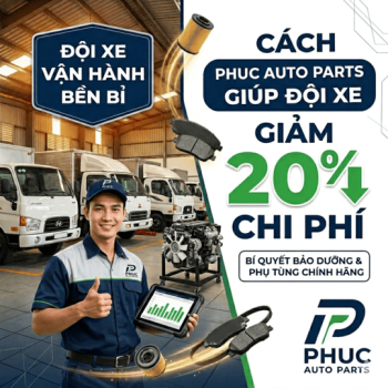 PHUC AUTO PARTS ĐÃ GIÚP ĐỘI XE VẬN TẢI GIẢM 20% CHI PHÍ BẢO DƯỠNG ĐỘI XE VẬN TẢI NHƯ THẾ NÀO?
