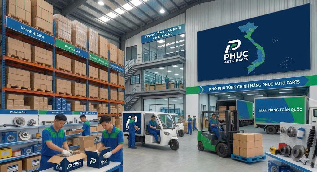 Phuc Auto Parts đảm bảo nguồn cung phụ tùng ô tô sau Tết cho Gara
