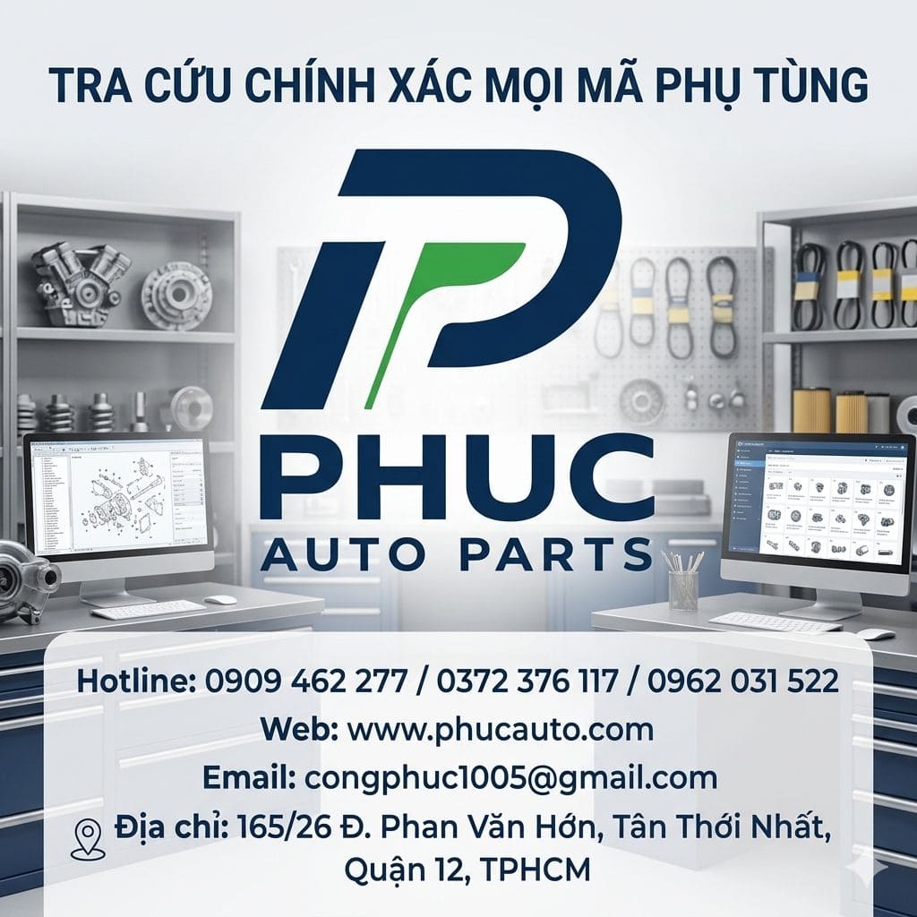 Phuc Auto Parts – Đơn vị cung cấp và hỗ trợ tra mã uy tín